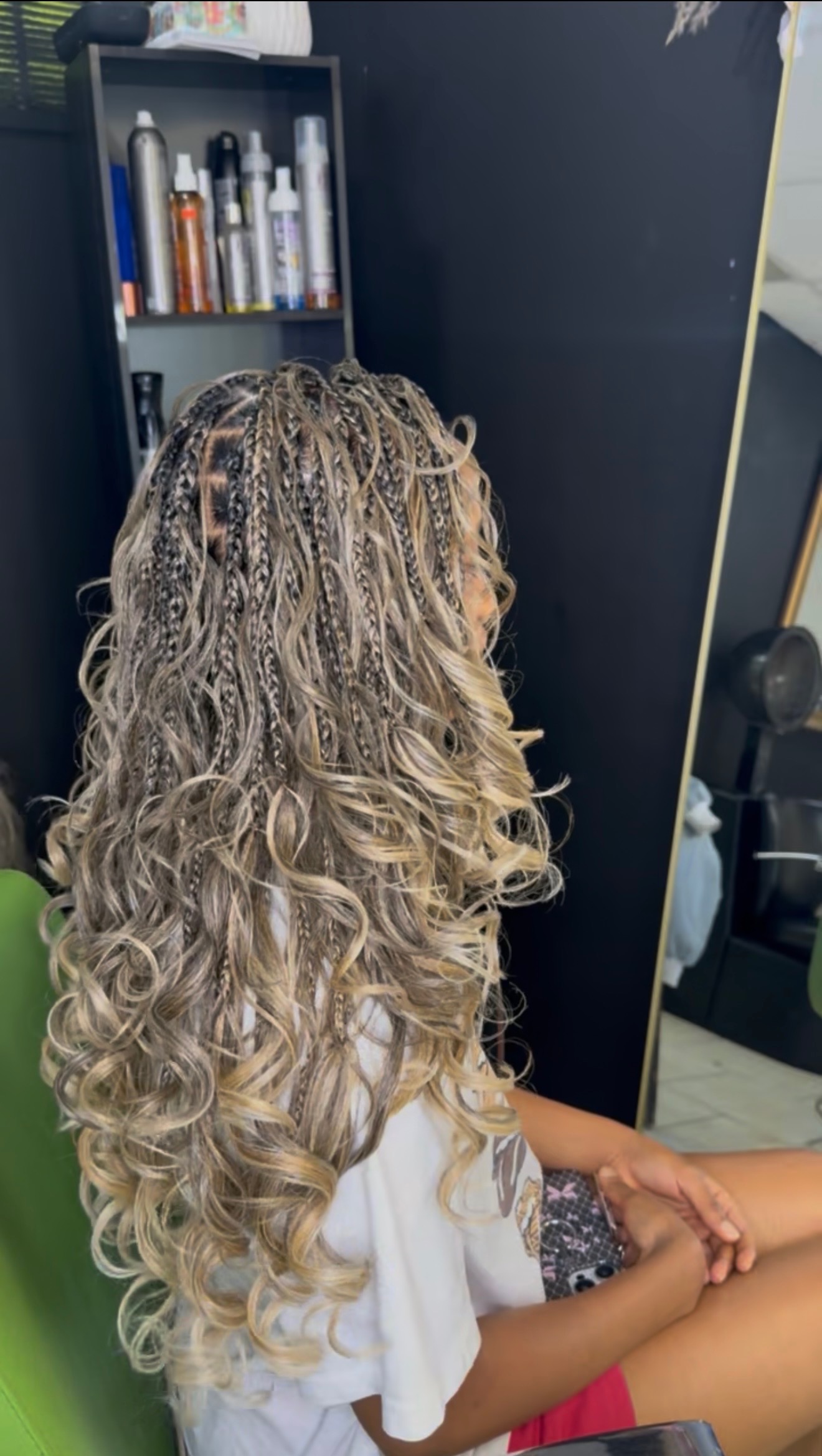 Kizzi Touches braid style 2